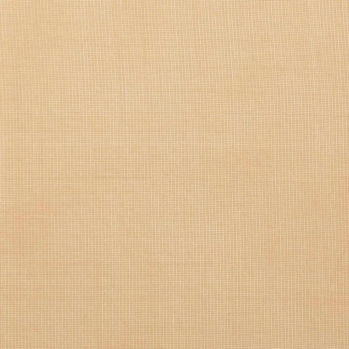 Voile-gardiner med løkker, 2 stk., 140×260 cm - sandfarvet
