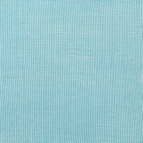 Voile-gardiner med løkker, 2 stk. - 140 × 225 cm, turkis