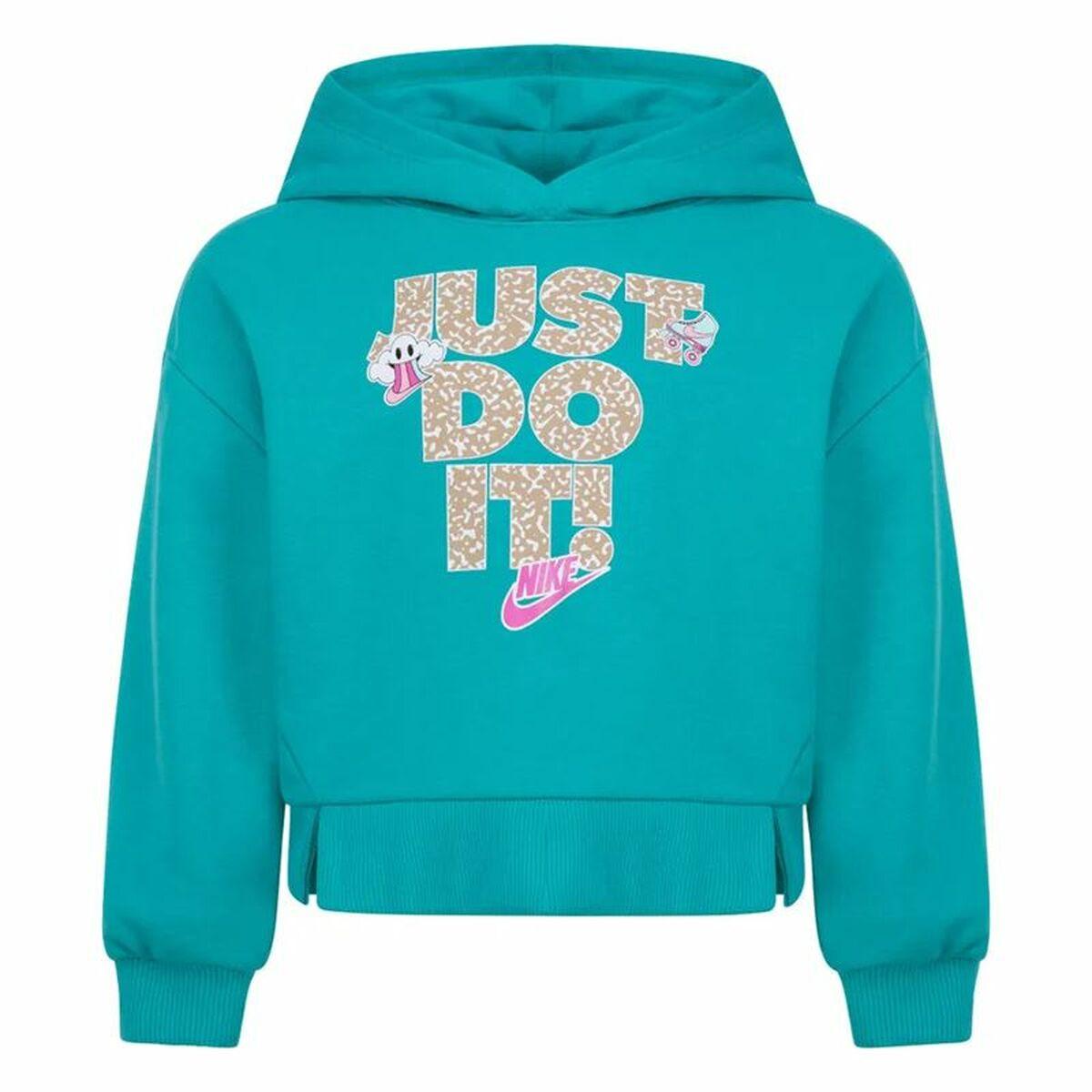 Nike hættetrøje til børn - Vand, 2-3 år