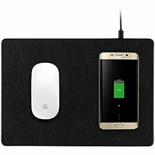 Måtte med Qi trådløs oplader MiniBatt MB-PAD Sort