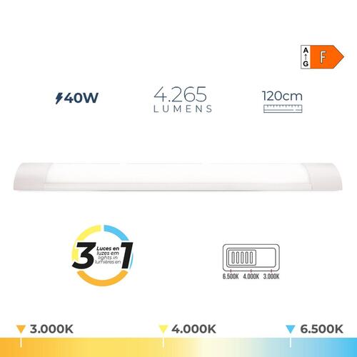 LED Lampe EDM 31866 F 40 W 4265 Lm (3000 K) (4000 K) (6500 K)