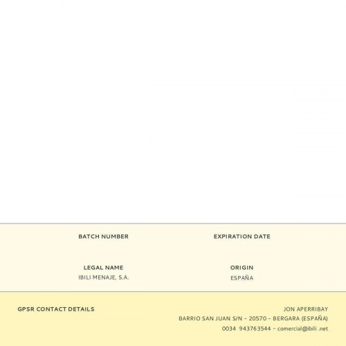 Ibili omeletpande Ø 24 cm - sort, aluminium