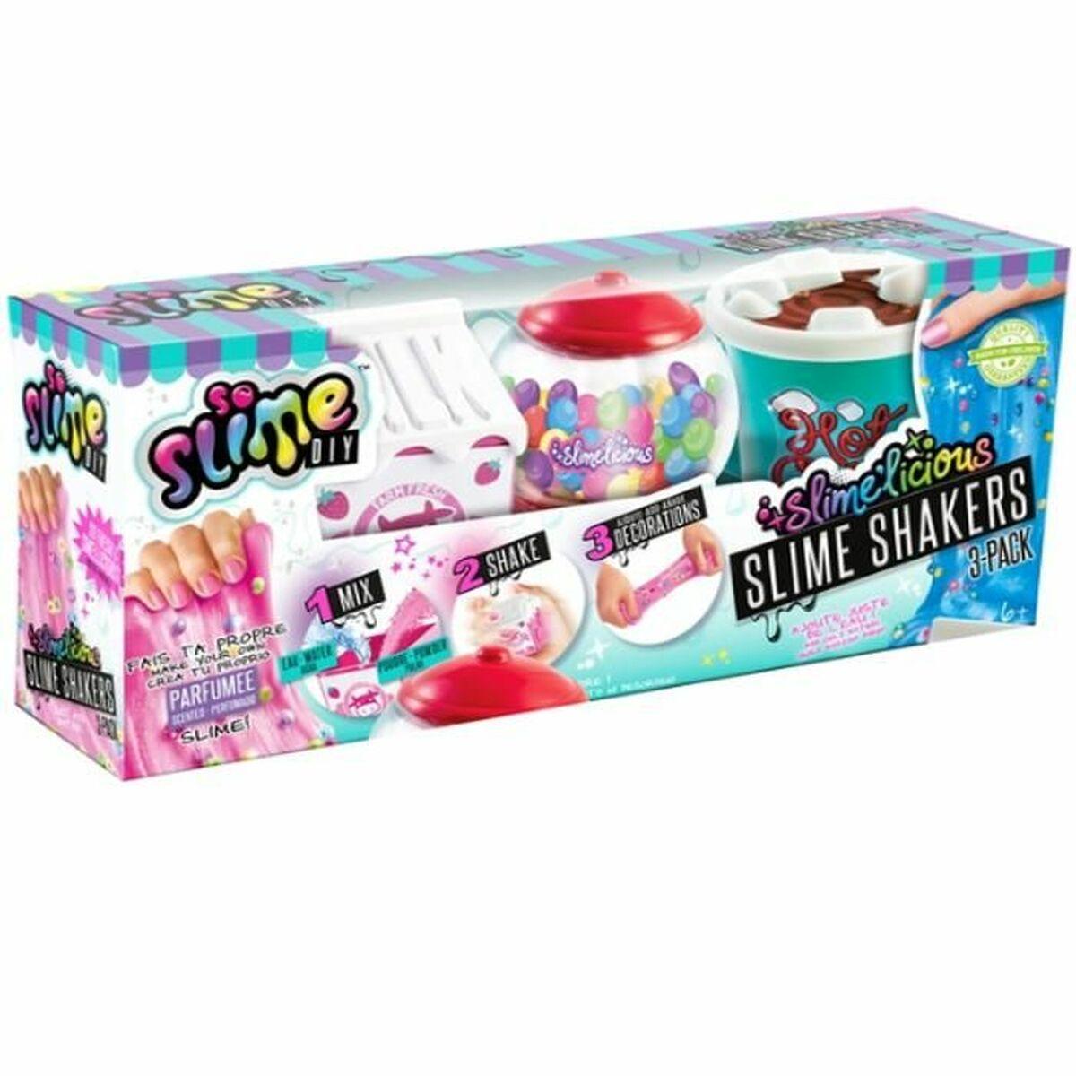 Modellervoks Spil Canal Toys Slimelicious Violet 3 Dele