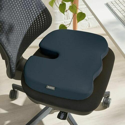 Leitz ergonomisk stolpude - grå, 45,5 × 35,5 cm