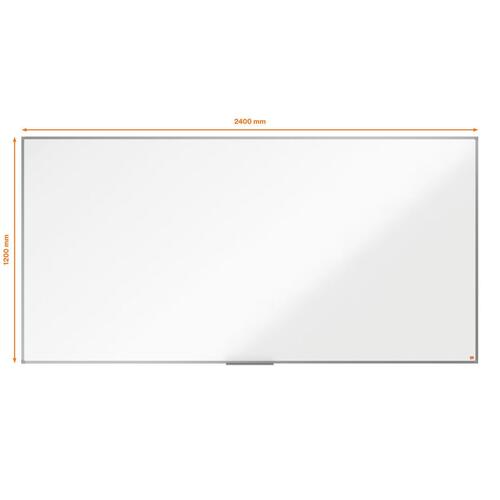 Magnettavle Nobo Essence Hvid Stål 240 x 120 cm