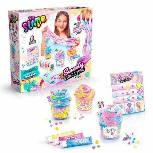 Modellervoks Spil Canal Toys Twist & Slime Sweety Kit