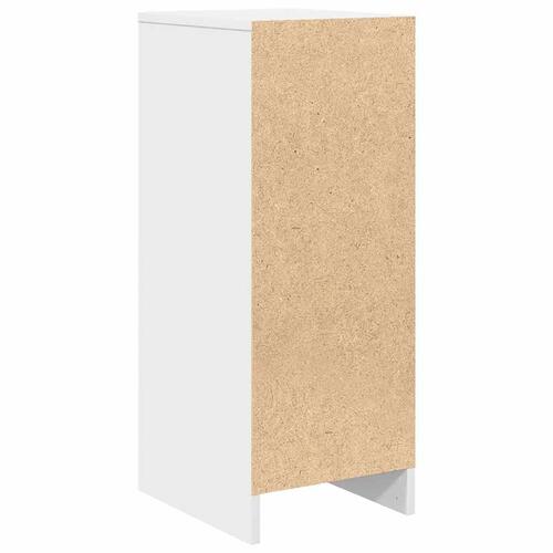 Skænk 29,5x34x76 cm konstrueret træ hvid