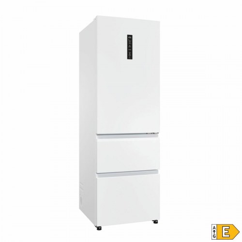 Køle-fryseskab Haier HTR5618ENPW 185 cm - Hvid