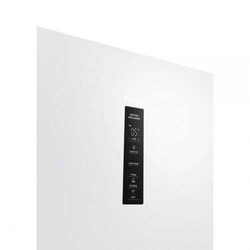 Køle-fryseskab Haier HTR5618ENPW 185 cm - Hvid