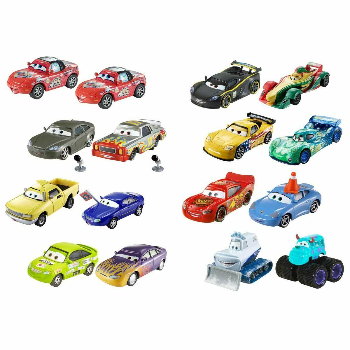 Actionfigurer Disney Pixar Cars - sæt med 2 biler (1:55)