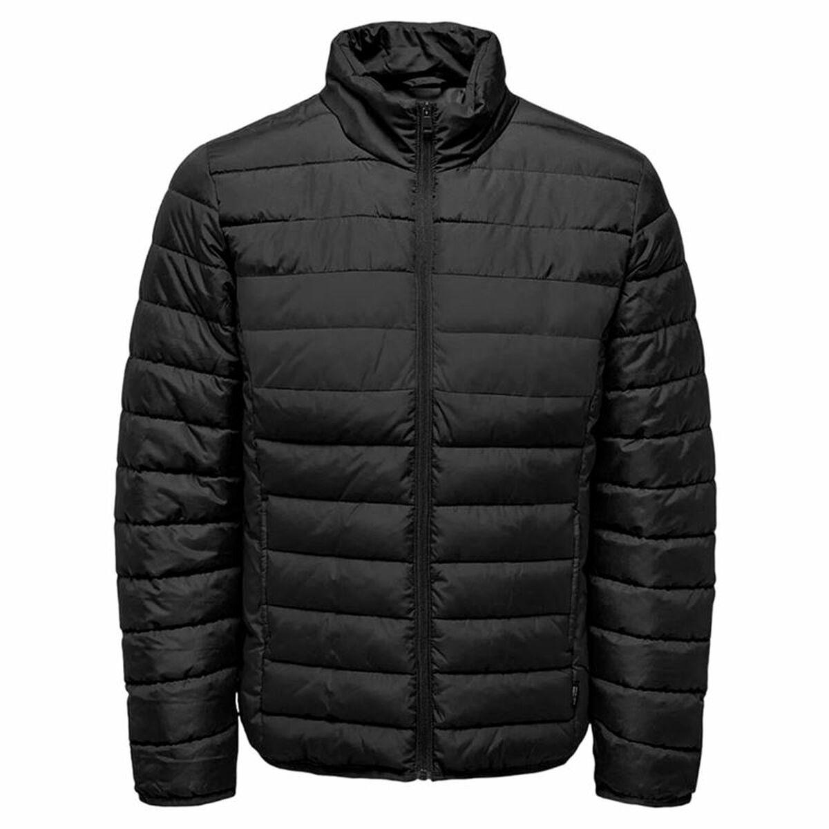 Only & Sons Onsbrody quiltet sport jakke til mænd - sort (L)