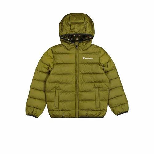 Sportsjakke til Mænd Champion Hooded Grøn L