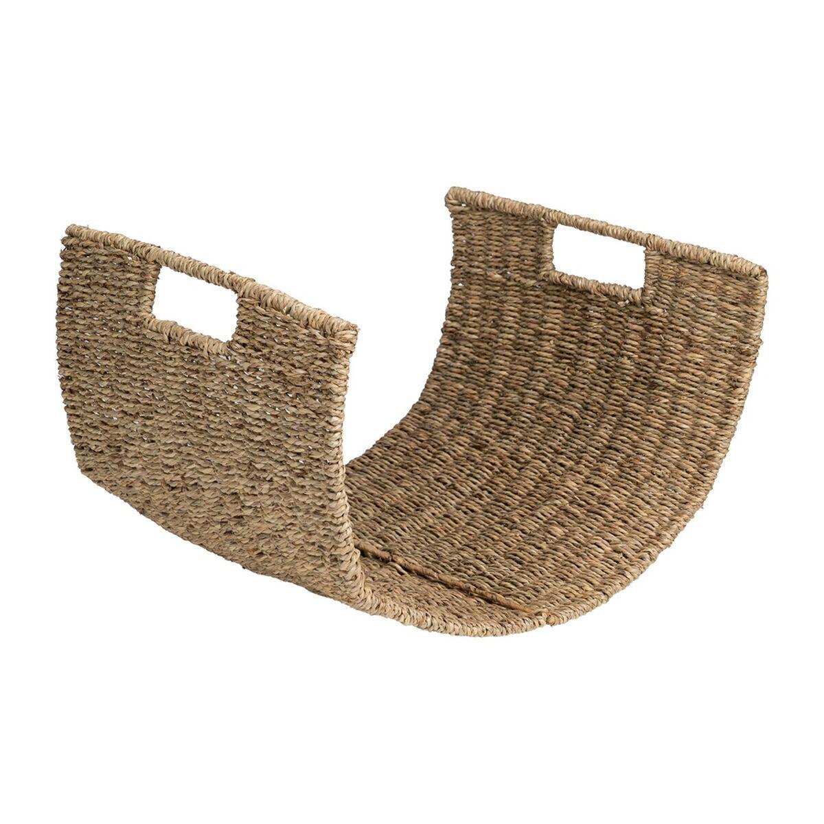 Brændeholder Natur Jern Tang 45 x 35 x 25 cm