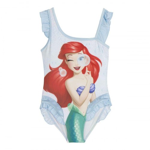 Disney Princess badedragt til piger, lyseblå - 7 år