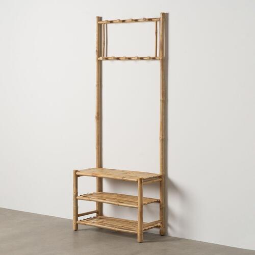 Knagerække Natur Bambus 70 x 32 x 175 cm