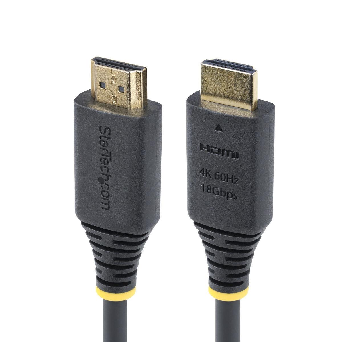 Startech HDMI2-CABLE-4K60-4M - 4 m højhastigheds HDMI-kabel 4K/60 Hz, 18 Gbit/s