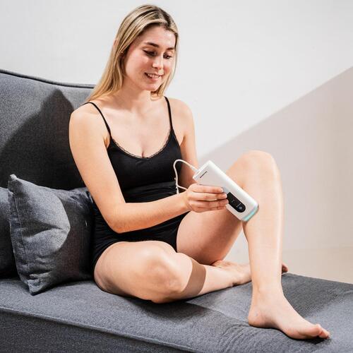 Hårfjerner med pulserende lys, kuldefunktion og tilbehør Kulepil InnovaGoods