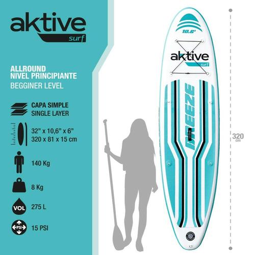 Oppustelige Paddle Surf Board med tilbehør Aktive