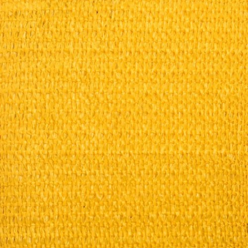 Solsejl trekantet 4,5 × 4,5 × 4,5 m - HDPE 160 g/m², gul