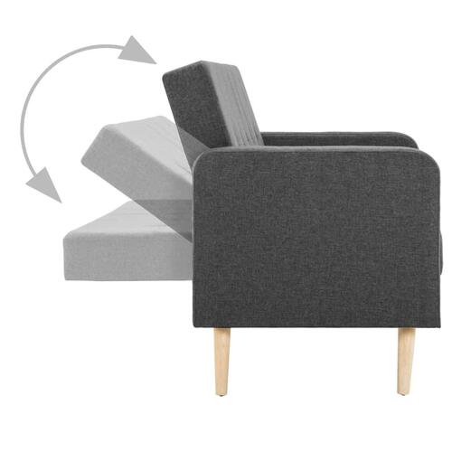 Sofa stof mørkegrå