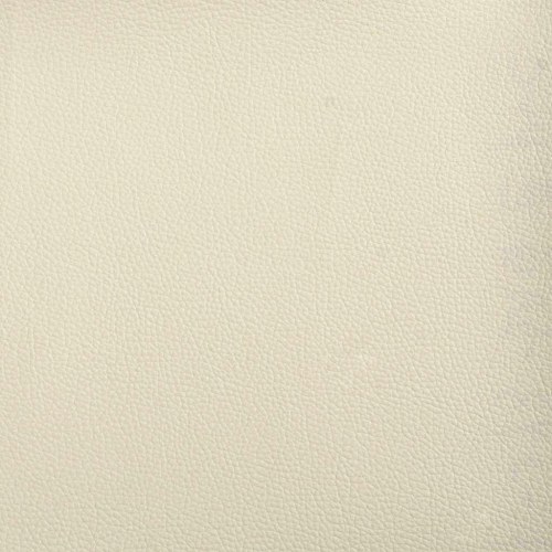 2-personers sofa med chaiselong L-formet 125cm kunstlæder creme