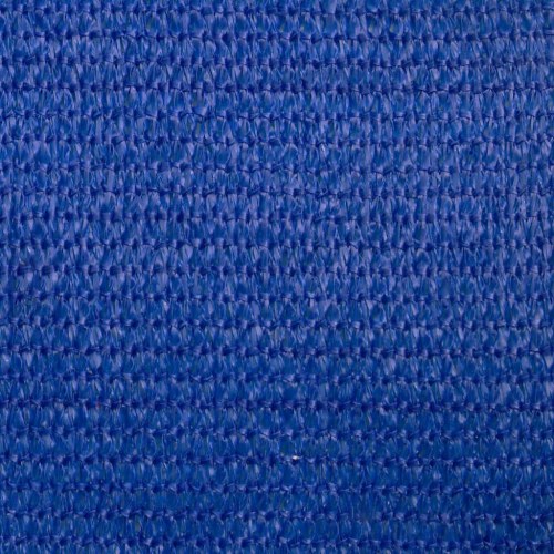 Solsejl trekantet 4,5 × 4,5 × 4,5 m - HDPE 160 g/m², blå