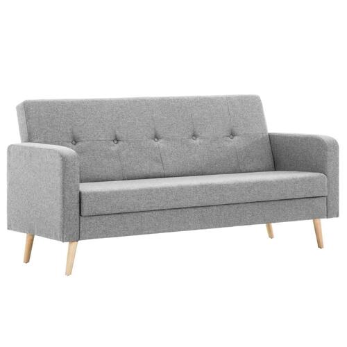 Sofa stof lysegrå