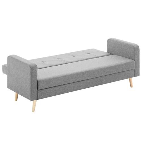 Sofa stof lysegrå