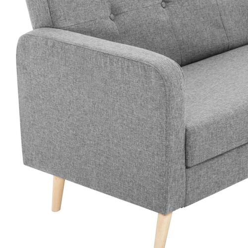 Sofa stof lysegrå