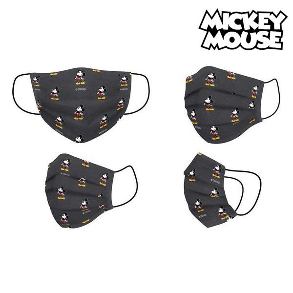 Hygiejnisk maske Mickey Mouse + 11 år Sort