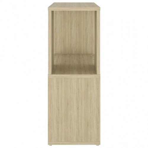 Bogreol 60×24×63 cm i konstrueret træ - sonoma-eg