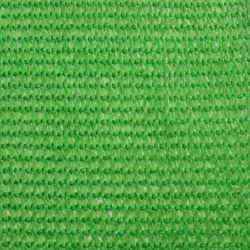Solsejl 2,5 × 3 m - HDPE 160 g/m², lysegrøn rektangulær
