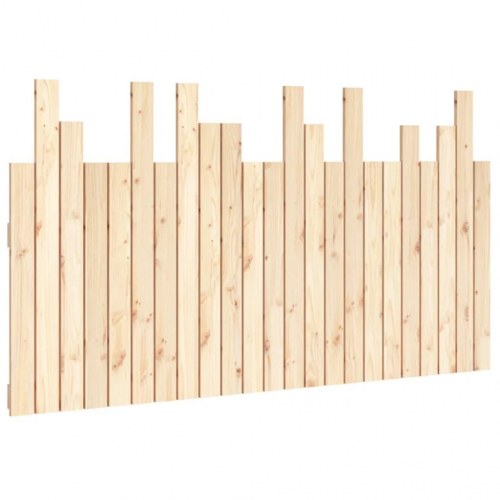 Sengegavl 146,5x3x80 cm massivt fyrretræ