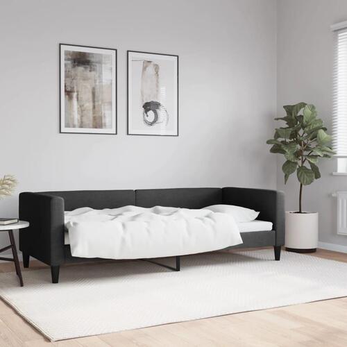 Daybed 80x200 cm stof sort