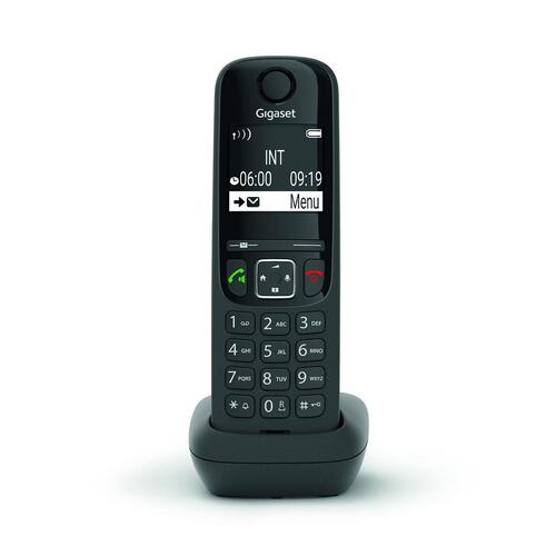 Trådløs telefon Gigaset AS690HX Sort