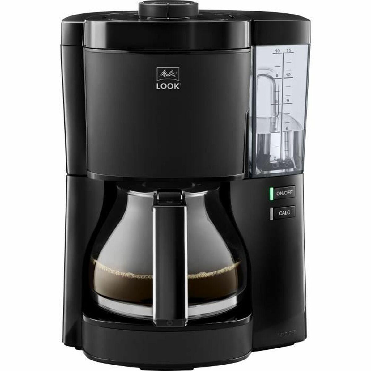 Melitta Look V Basic 1025-02 kaffemaskine - sort, 1,25 l