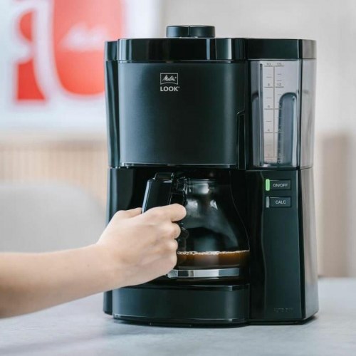 Melitta Look V Basic 1025-02 kaffemaskine - sort, 1,25 l