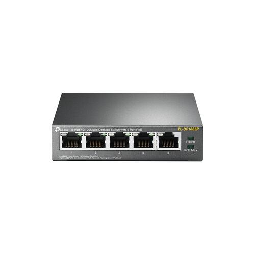 Switch til desktop TP-Link TL-SF1005P PoE LAN 10/100