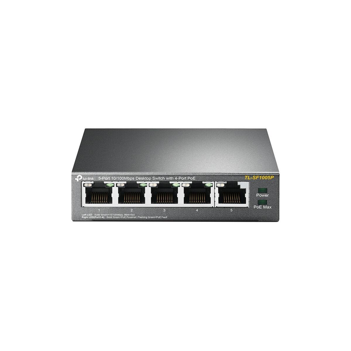 Switch til desktop TP-Link TL-SF1005P PoE LAN 10/100