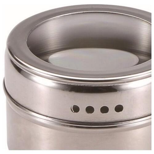 Sæt med magnetiske krydderistativer Masterpro Q2475 50 g (10 enheder) 23 x 23 x 5 cm (10 stk)