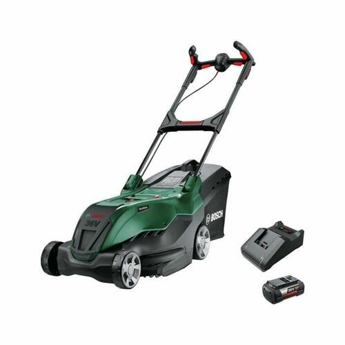 BOSCH plæneklipper 36V med batteri og lader - grøn