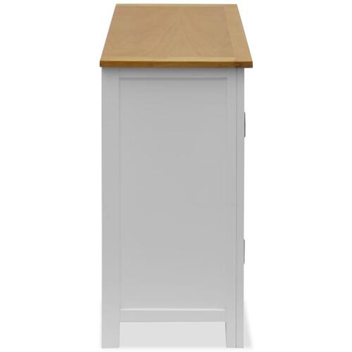 Skab 70 x 35 x 75 cm massivt egetræ