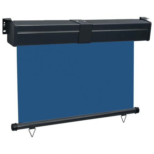 Sidemarkise til altan 125×250 cm - blå