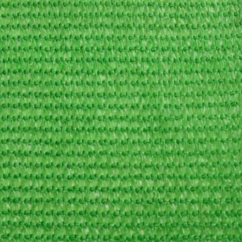 Solsejl 2,5x2,5 m 160 g/m² HDPE lysegrøn