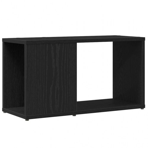 Tv-bord i konstrueret træ 60×24×32 cm - sort egetræsfarve