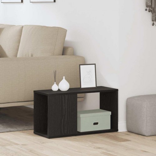 Tv-bord i konstrueret træ 60×24×32 cm - sort egetræsfarve