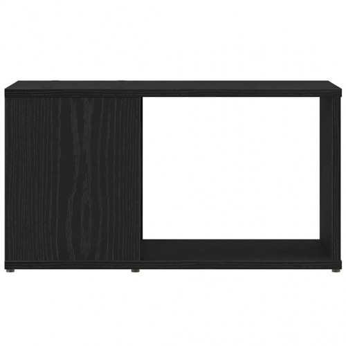 Tv-bord i konstrueret træ 60×24×32 cm - sort egetræsfarve