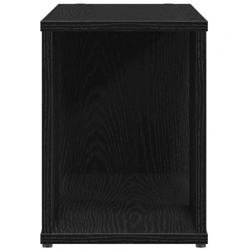 Tv-bord i konstrueret træ 60×24×32 cm - sort egetræsfarve
