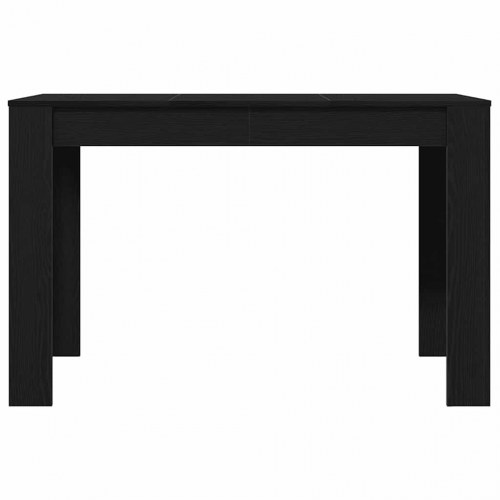 Spisebord 120 x 60 x 76 cm - sort-eg