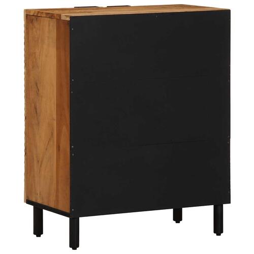 Skænk 60x33x75 cm massivt akacietræ
